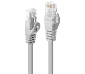 Lindy U/UTP Cat6 5 m grau / Patchkabel / RJ45-RJ45 / 250 MHz