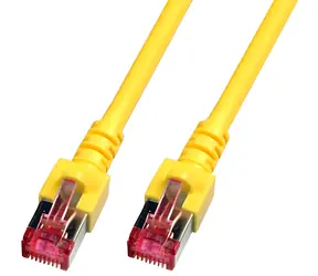 EFB Cat6 S/FTP gelb / Patchkabel / RJ-45 / 2 m / LSZH