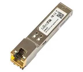 Mikrotik S-RJ01 / SFP-Modul / RJ-45 / 10/100/1000 Mbit / 100 m / 1,25 Gbit/s