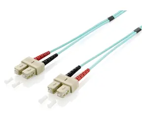 Equip SC-SC OM3 20 m / Patchkabel / Multimode / Duplex / LSZH-Mantel