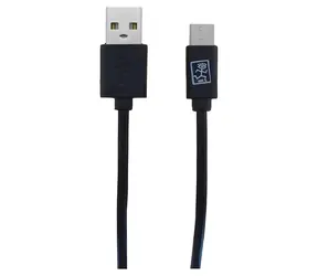 2GO schwarz / Datenkabel / USB-A auf USB-C / 1 m / USB 3.2 Gen 1