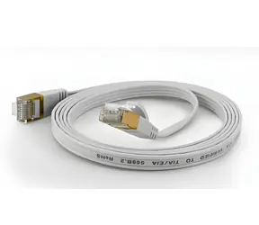 Wantec 7011 weiß / Patchkabel / Cat6a FTP / 10 m