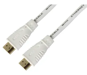 Techly weiß / HDMI-Kabel / 3 m / 4K / mit Ethernet / ARC