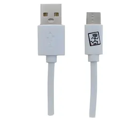 2GO weiß / Lade- und Datenkabel / Micro-USB auf USB-C / 1 m / USB 3.2 Gen 1