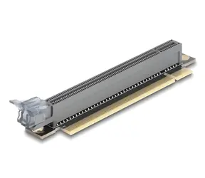 DeLock PCIe x16 Riser-Karte 90° / Riser-Karte / x16-Anschluss auf x16-Steckplatz / 90°-Winkel / Für 1U-Gehäuse
