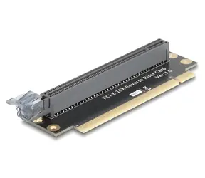 DeLock Riser-Karte PCIe x16 rechtwinklig / Riser-Karte / PCI Express 3.0 / Höhe 32 mm
