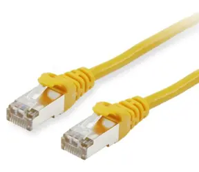 Equip S/FTP 2m gelbes Patchkabel / RJ45-RJ45 / LSZH / PoE