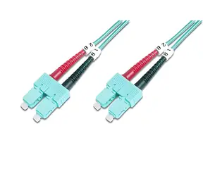 Digitus SC-SC / Optisches Patchkabel / Multimode OM3 / 50/125 µm / Duplex / 2 m