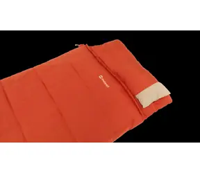 Outwell Contour Lux (Reißverschluss links) rot / Schlafsack