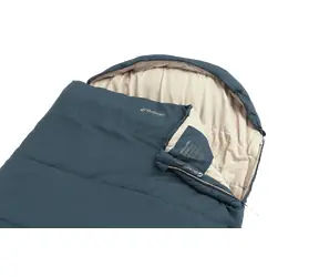 Outwell Campion Lux XL blau / Schlafsack / Reißverschluss links