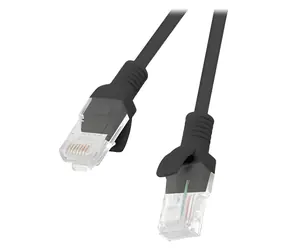 Lanberg UTP CAT6 10m schwarz / Patchkabel / RJ45-RJ45 / Fluke-geprüft