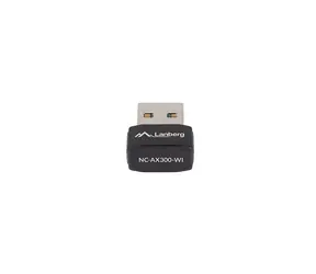 Lanberg NC-AX300-WI / WLAN-Adapter / USB / interne Antenne