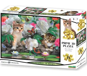 Prime 3D-Puzzle „Pfingstrosen“ / 48 Teile / ab 3 Jahren