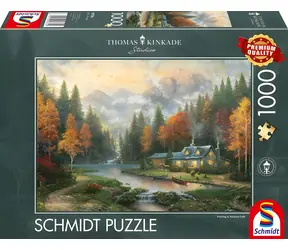 Schmidt Puzzle Abend am Herbstsee / 1000 Teile