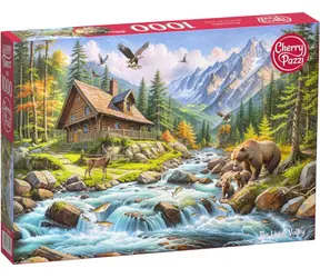 Cherry PAZZI Puzzle Living Valley / 1000 Teile / 70 × 50 cm