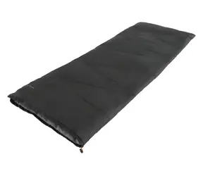 Easy Camp Starling Square 10°C schwarz / Schlafsack / 190 x 75 cm / Einwegreißverschluss