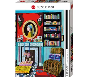 HEYE Puzzle Room mit Vermeer / 1000 Teile / 50 × 70 cm