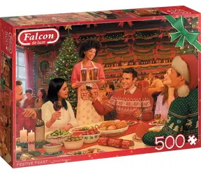 FALCON Puzzle Festtagspuzzle / 500 Teile / ab 12 Jahren