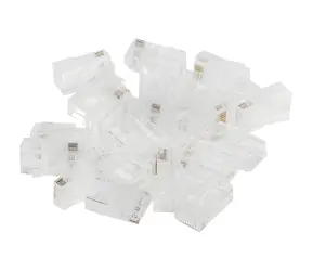 Lanberg RJ45 CAT6 / Stecker / 100 Stück / UTP / 8P8C / durch