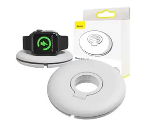 Baseus ACSLH-02 weiß / Apple Watch Organizer und Ladehalterung / PC+TPU