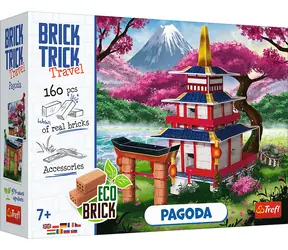 Trefl Bausatz BRICK TRICK Pagode M / 160 Teile / ab 7 Jahren