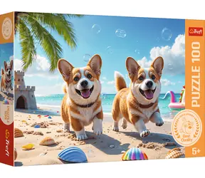 Trefl Puzzle Corgi / 100 Teile / 41 x 27,5 cm