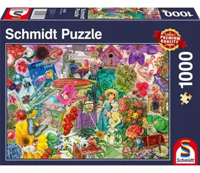 Schmidt Puzzle Fun Gardening / 1000 Teile