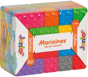 MARIOINEX Bausteinset Junior / 60 Teile