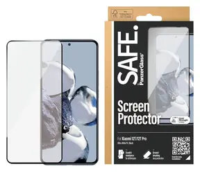 PanzerGlass Safe XIAOMI 12T/12T Pro / Schutzglas / Vollflächig klebend / Gehärtetes Glas
