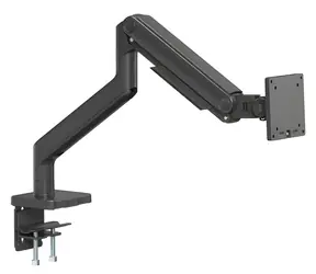 Digitus schwarz / Einzelmonitorhalterung / bis zu 49 Zoll / Tragkraft 20 kg / mechanische Feder / VESA 75x75, 100x100