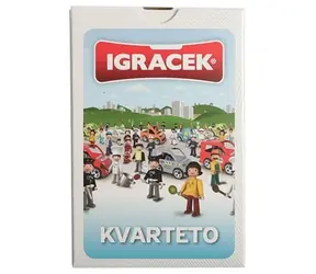 IGRÁČEK Quartett / Kartenspiel / 32 Karten / ab 3 Spielern