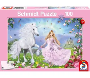 Schmidt Puzzle Prinzessin der Einhörner / 100 Teile