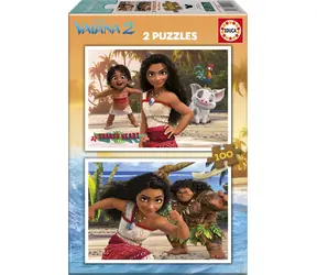 Educa Puzzle Moana 2 / 2x 100 Teile