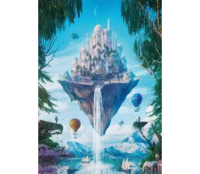 HEYE Puzzle „Schloss in der Luft“ / 1000 Teile