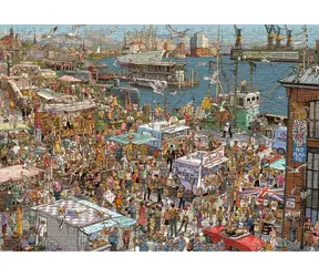 HEYE Puzzle Frischer Fisch / 2000 Teile