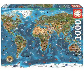 Educa Puzzle Weltwunder / 1000 Teile