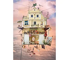 HEYE Puzzlehaus voller Schätze / 1000 Teile