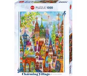 HEYE Puzzle Charmantes Dorf: Rote Bögen / 1000 Teile / ab 14 Jahren