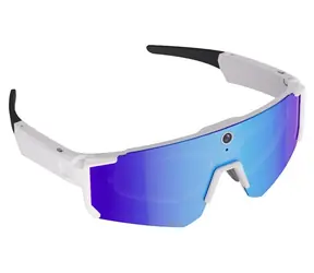 Colmi V06 AI weiße, blaue Gläser / Intelligente Sonnenbrille / 8-MP-Kamera / 2K-Video / Bluetooth 5.3 + WLAN / IP54
