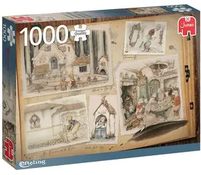 Jumbo-Puzzle Efteling Märchenbuch / 1000 Teile / ab 12 Jahren