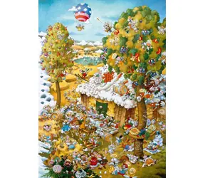 HEYE Puzzle Paradies: Im Sommer / 1000 Teile / 50 x 70 cm