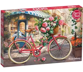Cherry PAZZI Puzzle Blumenlieferung / 500 Teile / 50 x 34,5 cm