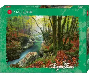 HEYE Puzzle Zauberwald: Kleiner Bach / 1000 Teile / 70 × 50 cm