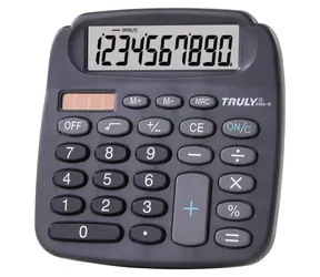TRULY 808A / Tischrechner / zehnstellig / solar- und batteriebetrieben
