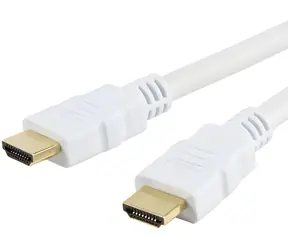 Techly HDMI-HDMI weiß / Verbindungskabel / 4K / 5 m