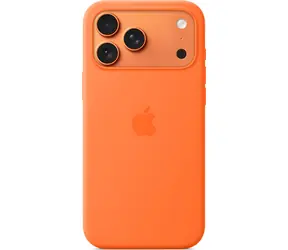Apple Silikonhülle mit MagSafe, orange / Hülle / Apple iPhone 17 Pro Max / Silikon