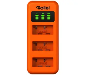 Rollei NP-W126 / Akkuladegerät / Für Fujifilm / USB-C