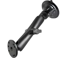 RAM Mounts RAM-B-166-C-202U / Saugnapfhalterung mit Arm / 3,3"-Drehverschluss-Saugnapf / Langer Arm, Doppelkugelgelenk