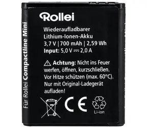 Rollei Ersatzakku für Compactline Mini Kameras / Akku / Ersatz