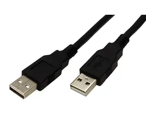 Roline USB 2.0 AA schwarz / Kabel / Anschluss / 4,5 m